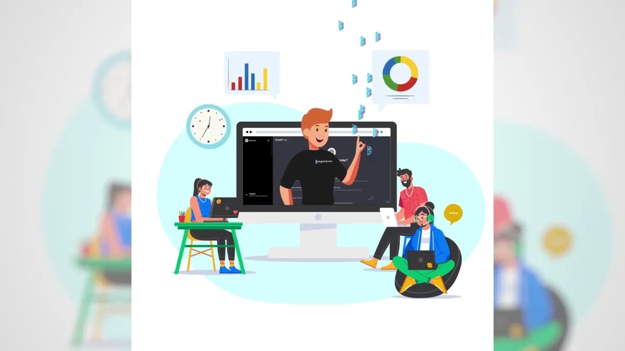 What is Digital Bricks | How does it work | 2D Animated Explainer #AI #Future #explainervideo